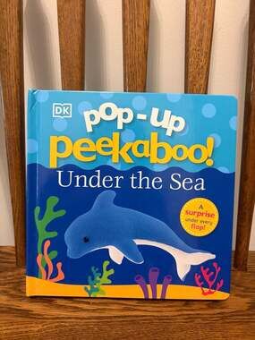 Pop-Up Peekaboo! Under the Sea Board Book by DK